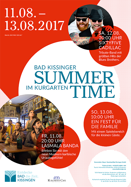 Bad Kissinger Summertime im Kurgarten